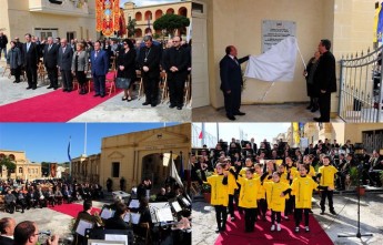 Kercem Civic Centre inaugurated by President Coleiro Preca