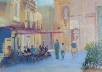 Exhibition of Gozitan Landscapes & other works by Michael Sanders Exhibition of Gozitan Landscapes & other works by Michael Sanders