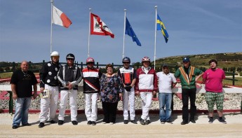 Swedish and local drivers together in Gozo trot races at Xhajma racetrack Swedish and local drivers together in Gozo trot races at Xhajma racetrack