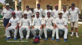 Dublin Daredevils CC on first Malta tour lose T20 game against Marsa