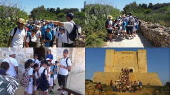 Gozo College educational outings to the island of Comino