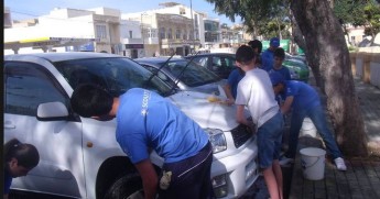 Victoria Scout’s charity car wash raises over €1500 for Arka & OASI