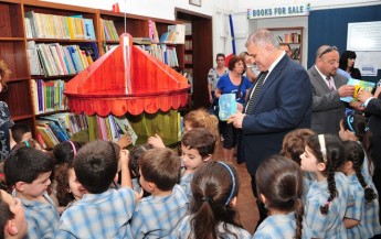 Minister for Gozo presents children’s books to Gozo’s Public Library