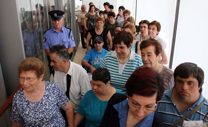Group of disabled persons from Gozo visit the new Parliament Building