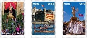Philatelic postage stamp issue in the SEPAC Series: Culture