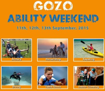 Gozo Ability Weekend: Full of fun & activities adaptable to all abilities
