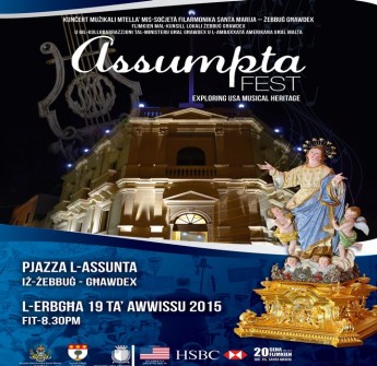 ‘AssumptaFEST: Concert by the Santa Marija Band of Zebbug Gozo ‘AssumptaFEST: Concert by the Santa Marija Band of Zebbug Gozo