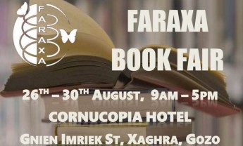 Faraxa 5-day Book Fair at the Cornucopia Hotel in Xaghra