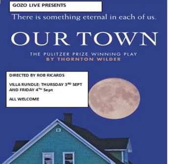 Gozo Live summer production of ‘Our Town’ at the Villa Rundle