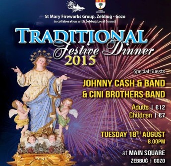 ‘Ikla Tradizzjonali tal-Festa’ – Traditional feast dinner in Zebbug, Gozo ‘Ikla Tradizzjonali tal-Festa’ – Traditional feast dinner in Zebbug, Gozo