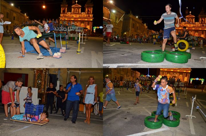 Giochi - it's a knockout held at Zebbug Gozo during Festa week