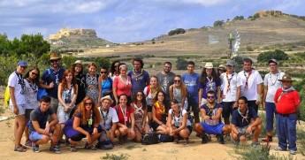 Scout Youth exchange involving Bulgaria, Macedonia, Romania, Spain & Malta