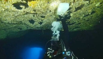 Gozo’s famous Blue Hole in Dwejra  polluted by plastic waste