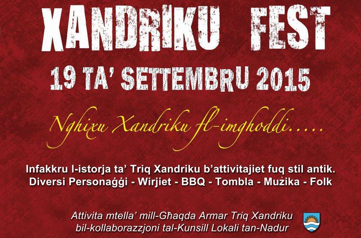 Take a journey through history of one street in Nadur: Xandriku Fest