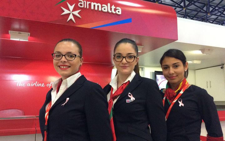 Air Malta assists Breast Cancer Awareness Campaign through October