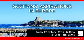 Gozitans’ Aspirations in Europe Conference to be held in Sannat