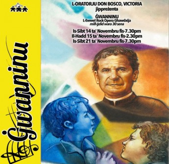 GWANNINU: The first Gozitan Rock Opera, back after 30-year break!