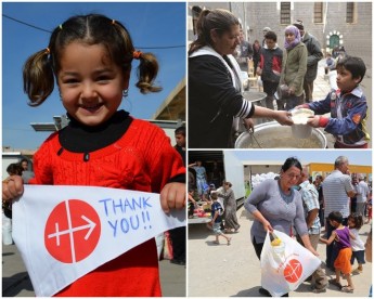 Share your family Christmas dinner with a Christian refugee family