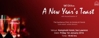 The Gaulitanus Choir & friends invite you to a New Year’s Toast!