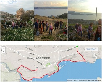 36 bags of rubbish collected during Gozo Rocks Clean & Green hike