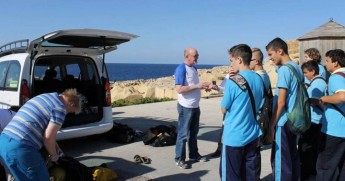 Job shadowing experience for students from GC Boys’ Secondary