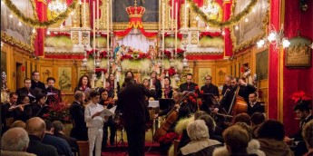 Santa Cecilja Choir & Orchestra Christmas concert at St Francis Church