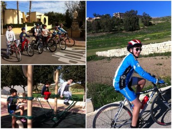 Gozo Greyhounds youngsters enjoy fine weather on 23km bike ride