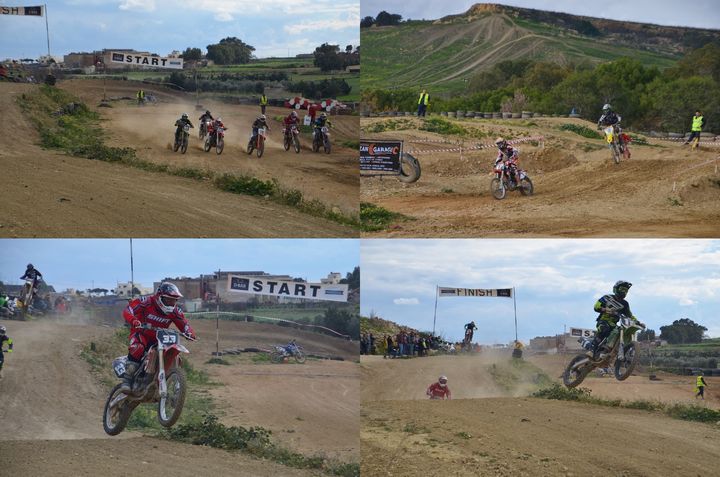 Rain cuts short racing in 4th round of Gozo Motocross Championship