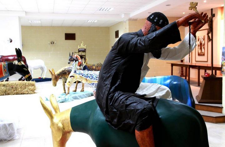 21 Donkeys in Ta' Pinu exhibition spread their message of peace