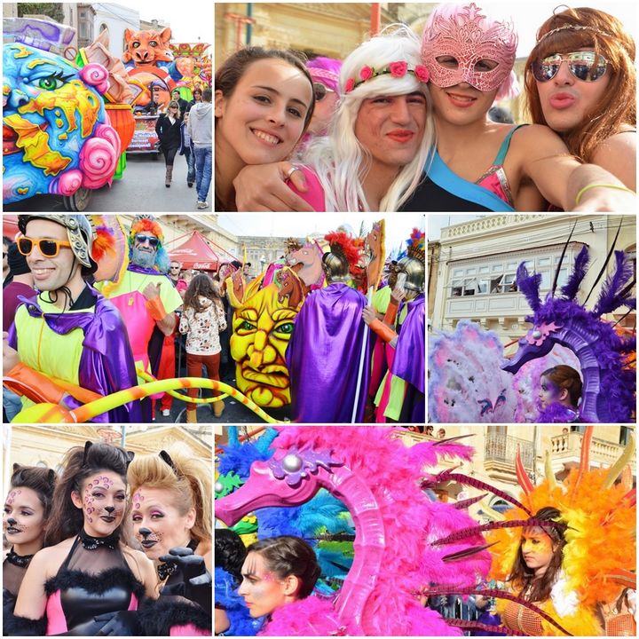 Carnival in Nadur! - Colour, hilarious sketches, dance, costumes & floats