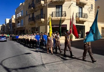 Gozo Scout District celebrates Founder’s Day with parade & Mass