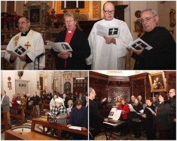 Service of Prayer held in Gozo for the Week of Prayer for Christian Unity