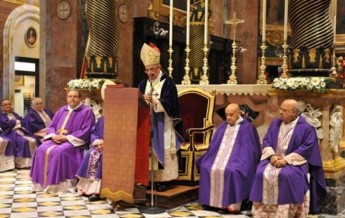 Archbishop emeritus Guzeppi Mercieca passes away this morning