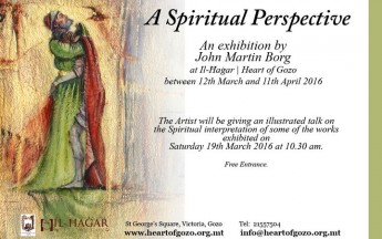 A Spiritual Perspective: John Martin Borg exhibition at Il-Hagar