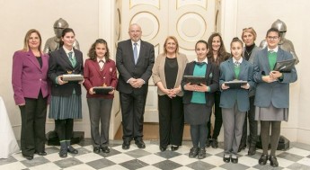 Prize-giving ceremony for coin competition: Mit-Tfal b’Solidarjetà