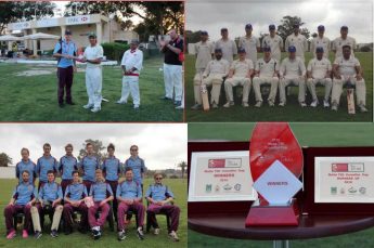 Charterhouse Friars CC win the inaugural MaltaT20 Crossfire Trophy