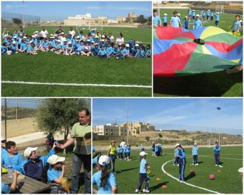 Gozo College Gharb Primary sports field day for students
