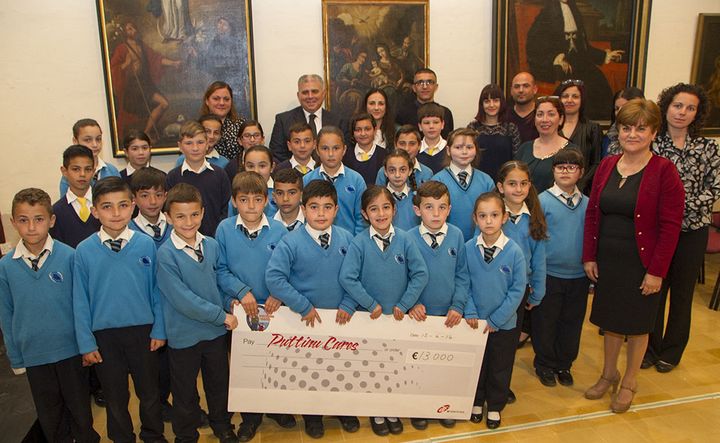 Children in Gozo raise €13,000 in honour of Leah for Puttinu Cares