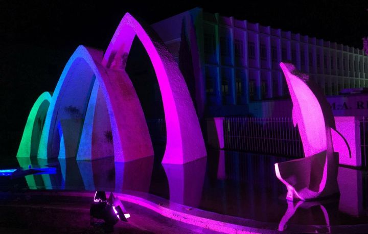 Gozo lit up to mark International ME/CFS & FM Awareness Day