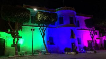 Gozo lit up to mark International ME/CFS & FM Awareness Day Gozo lit up to mark International ME/CFS & FM Awareness Day