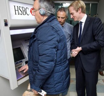 HSBC Malta supports visually Impaired customers in Gozo and Malta