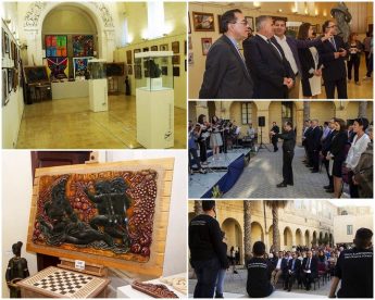 Gozo Visual & Performing Arts School Exhibition official opening