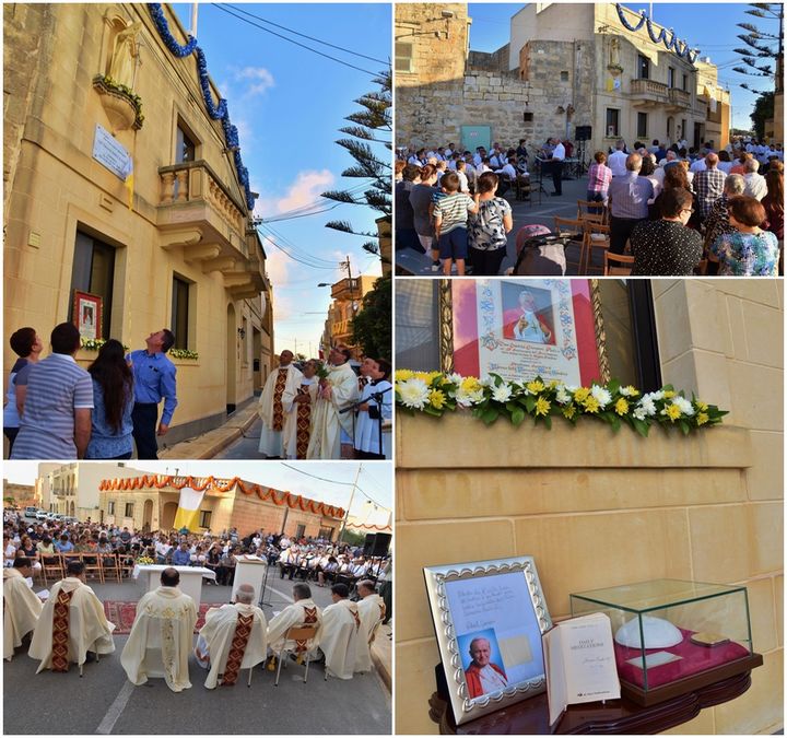 New statue of St John Paul II inaugurated in Xaghra