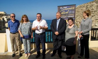 Official launch of the Gozo Ceramics Festival in Xlendi