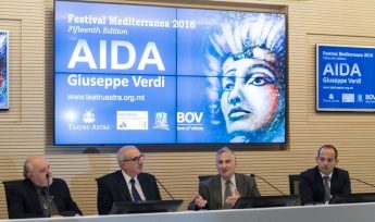 Official launch of Gozo’s Festival Mediterranea and the opera AIDA