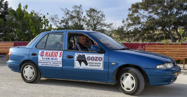 Kia Mentor car donated to the Gozo Horse Racing Association