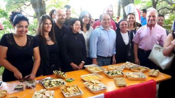 Ghajnsielem delegation exhibit local food & sweets in Tolfarte Festival