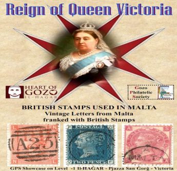 Gozo exhibition: Stamps and letters from the reign of Queen Victoria
