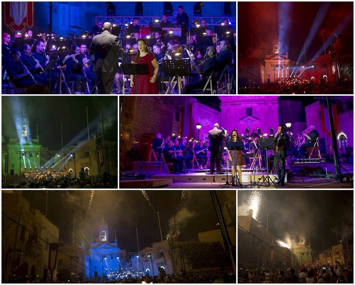 Gozo Youth Wind Band entertains in a Symphony of Lights