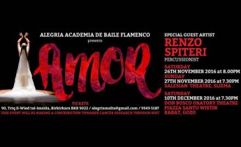 `Amor’ at Don Bosco, Gozo with Alegria Academia de Baile Flamenco `Amor’ at Don Bosco, Gozo with Alegria Academia de Baile Flamenco